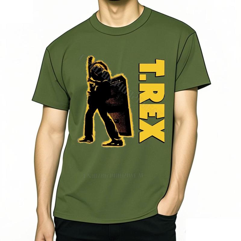 Tee Shirt Daily Wear Trendy Tshirt T Rex Silhouette Design Quickdry Tshirt For Man Trendy Daily Wear Fashion Tshirt