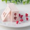 Molde de Argila Polímerica de Cerâmica Macia 3D Cogumelo Limão Design de Contas Losango Rolo de Contas Diy Brincos Colares Fabricação de Joias