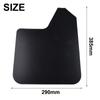 4Pcs Car Mudguards Splash Guards Flares Front Rear For Car SUV Truck Plastic Auto Mudguard Kit Exterior Parts