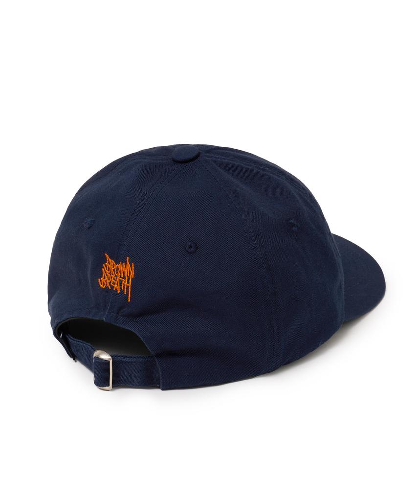 BROWNBREATH Garment Washing Round Visor Cap - Navy