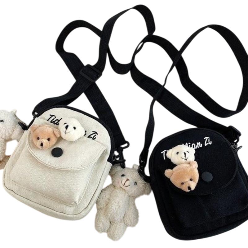 Bags For Women Fashion Mini Shoulder Messenger Bags Female Simple Street Crossbody Canvas Bag Mountaineering Bag Christmas Gifts