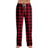 Stripe Pajama Pants Sleepwear Casual Drawstring Elastic Waist Pants Comfy Straight Yoga Loose Trousers