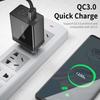 30W USB Type C Charger Quick Charge 3.0 For iPhone 14 Samsung Xiaomi 3 Port Multi Plug Wall Mobile Phone Fast Charging