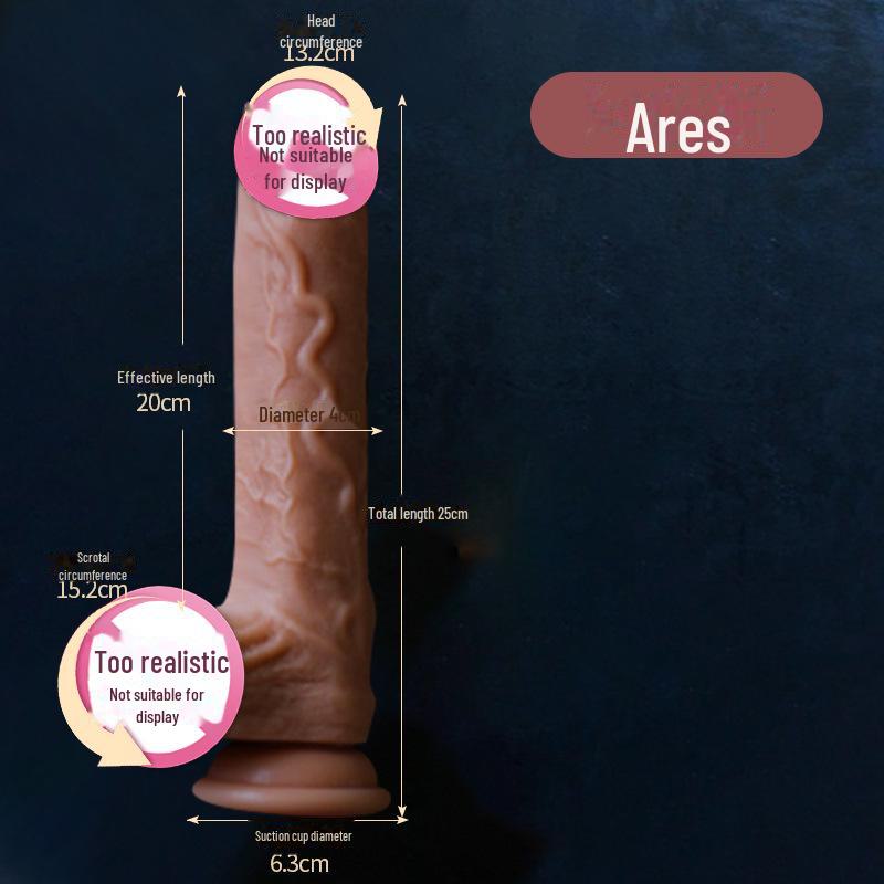 Jiyu Liquid Silicone Dildo - Female Masturbation Toy for Adults