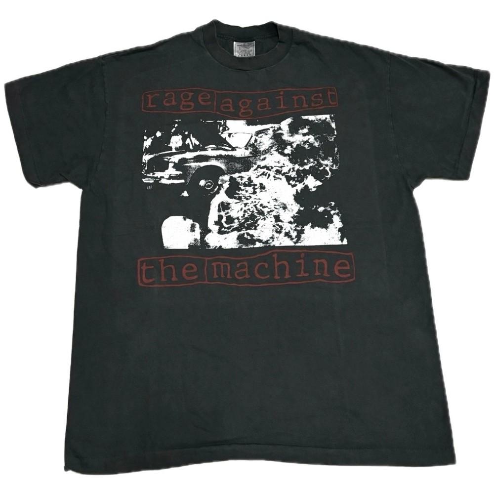 Rage Against The Machine Vintage RATM XL Band Rare Single Stitch T-Shirt REPRINT