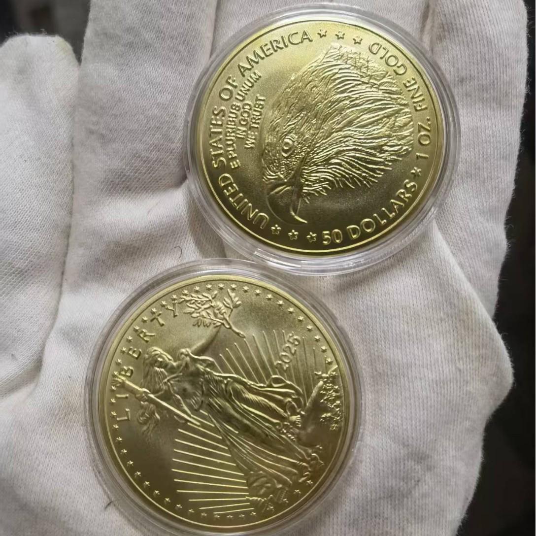 2025 Statue of Liberty Gold Coin Commemorative Eagle Dollar