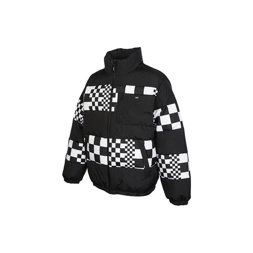Vans Down Jackets Unisex Black Stand Collar Moderate Other VN0A7YIVBLK