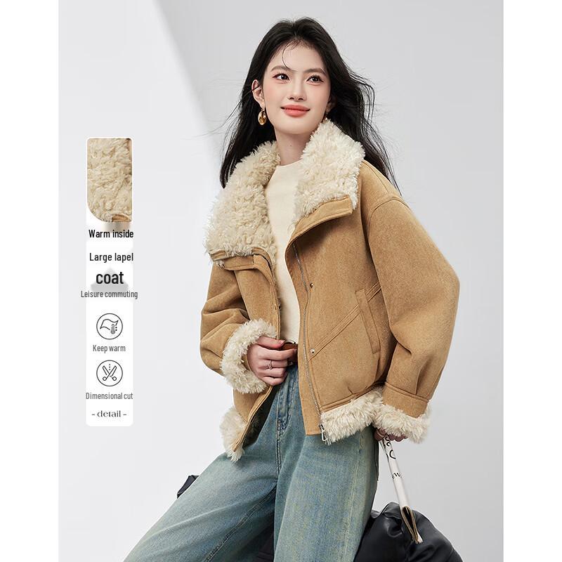 

Women s Elegant Long Sleeve Short Coat M