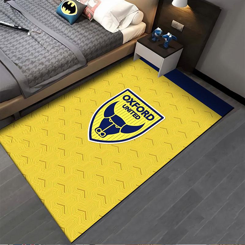 Oxford United Team Logo Carpet suitable as a non-slip mat for the living room or bedroom sofa