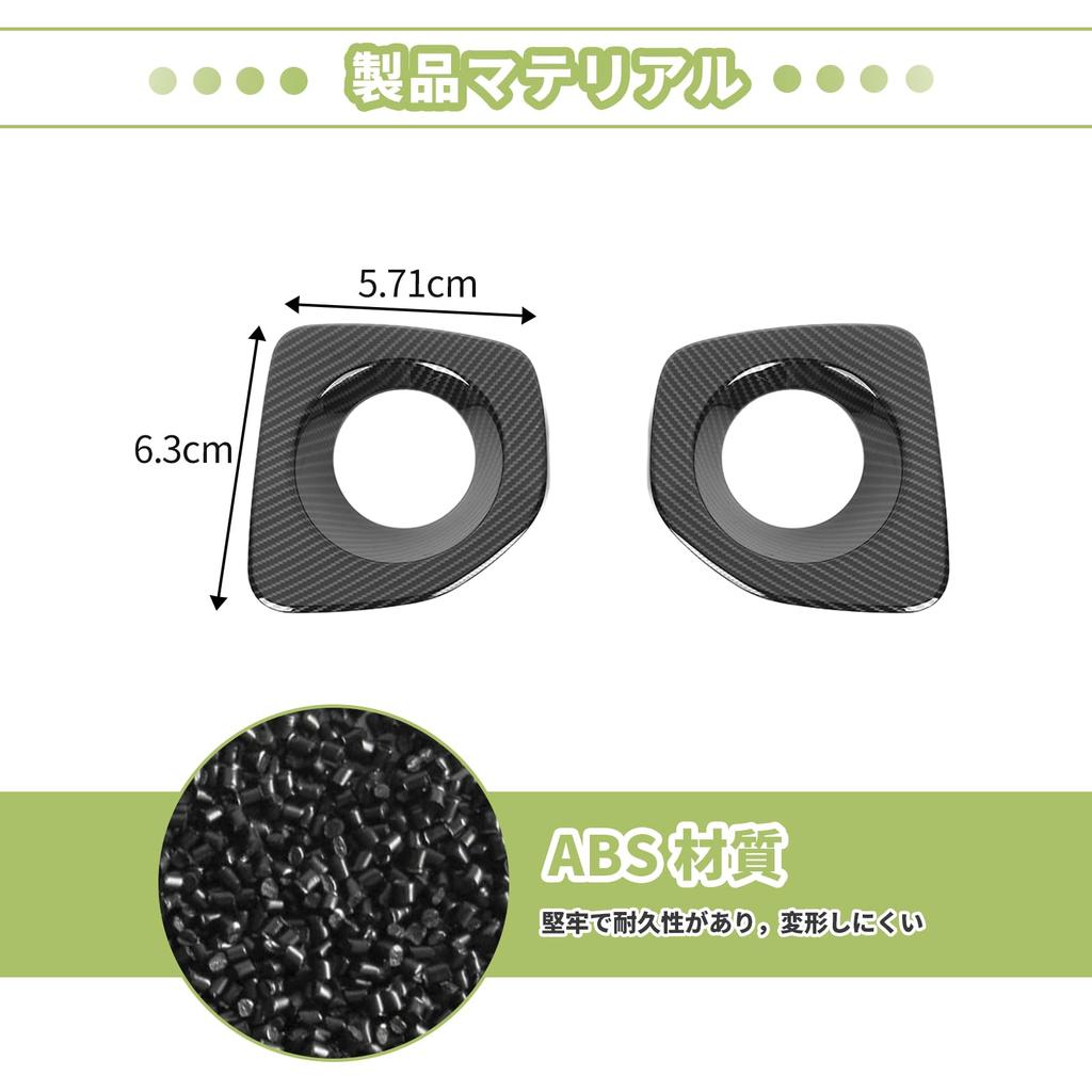 ANTC Suzuki New Jimny JB64W JB74W 2019+ Applicable Jimny Fog Light Switch Decoration (ABS