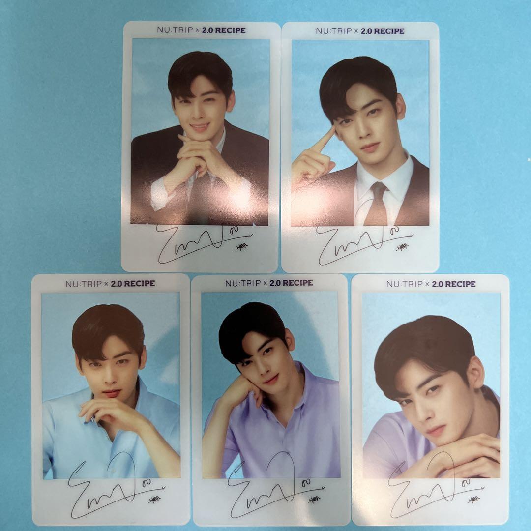 

[USED] ASTRO Cha Eunwoo nu:trip trading card set