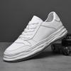 Fashion Genuine Leather Men Casual Shoes Leisure Male Sneakers Non-slip Man Skateboard Footwear Versatile Vulcanized Shoes Soft Trainers