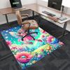 1pc Anime Fairy Chair Mat - Fantasy Floral Office Rug, Non-Slip Carpet for Desk Chairs, Decorative Gift for Anime Lovers, Suitable for Home and Office