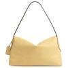 Coach Chelsea 36 Logo Lock Closure Leather Shoulder Bag Large Women shoulder bag Vanilla CDS62-B4VN