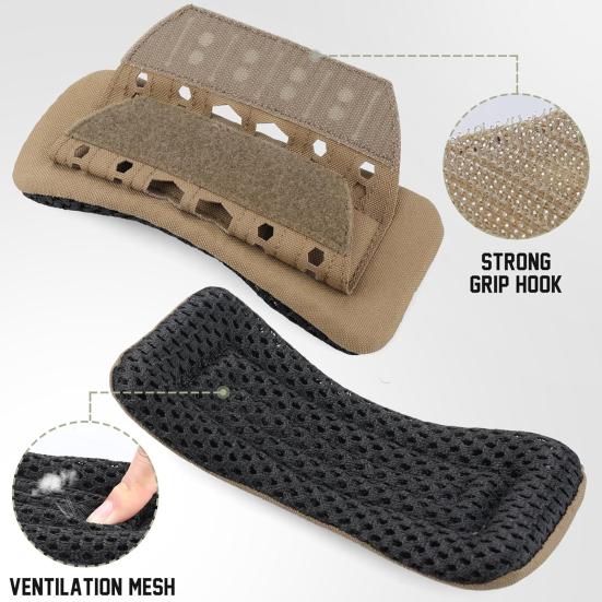 Backpack Shoulder Strap Pad Heavy Duty Waterproof Nylon EVA Padded Breathable Shock Absorption Outdoor Hiking Hunting Vest Anti-slip Cushion