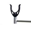 V/U-Head Carp Fishing Rod Rest Fishing Rod Holder Rod Butt Rests Gripper Fishing Accessories for All Fishing Pods