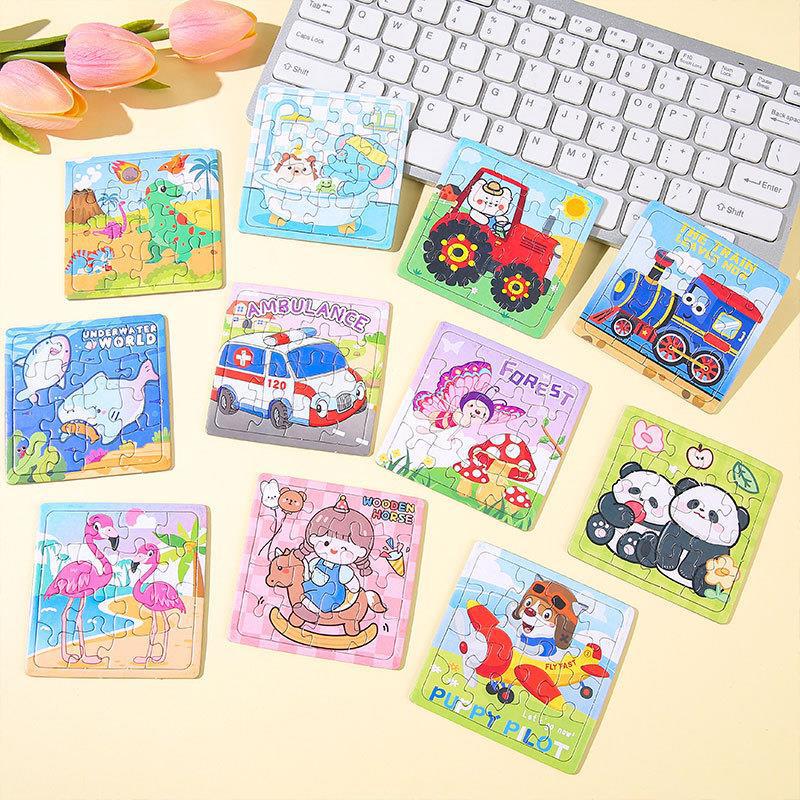 

Креативный мультяшный пазл для детей 3-6 лет - Игрушка для раннего развития