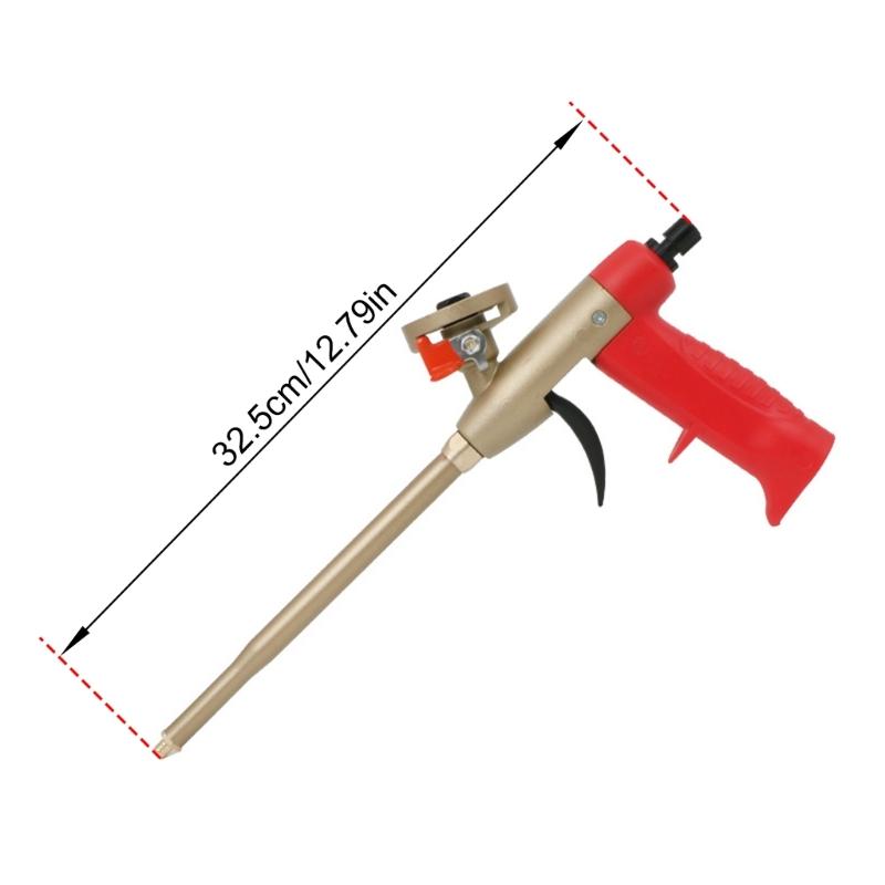 Foam Expanding Sprayer Applicator Foaming Jet Applicator Metal Sprayer Pump Sealant Caulking Tool for House Renovation