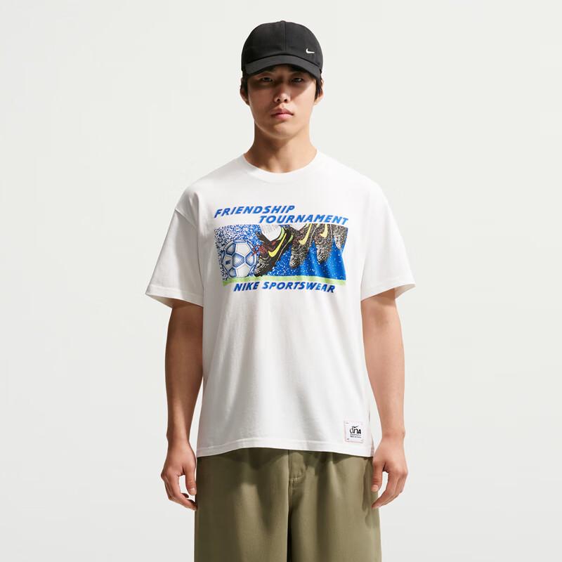 Nike Men s Retro Graphic Crewneck Sport Short-Sleeve T-Shirt M