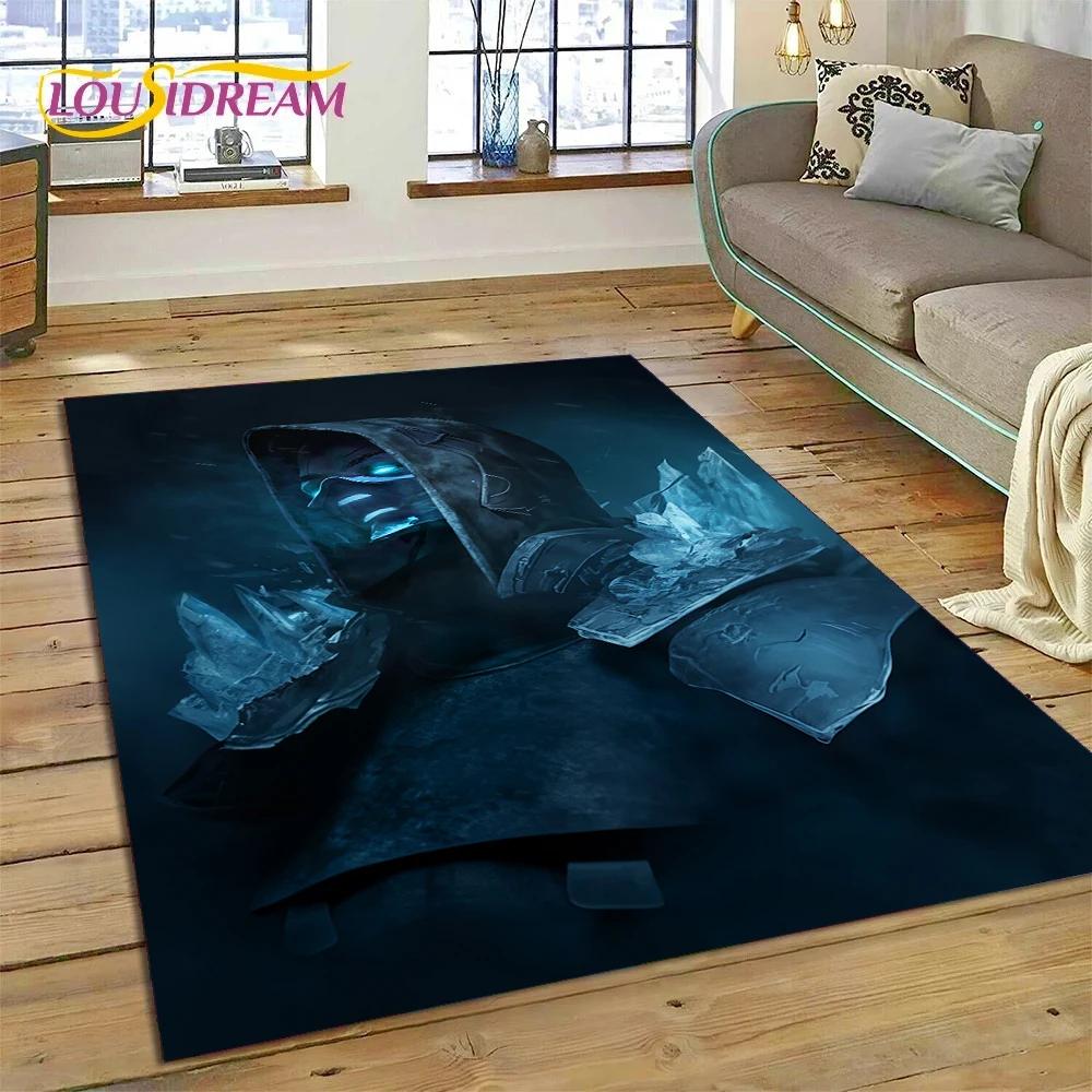 Alfombra de Juego Retro 3D de Diablo para Dormitorio, Sala de Estar, Decoración del Hogar, Sofá, Niños Jugando, Decoración Grande, Felpudo de Regalo