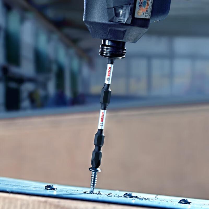 Bosch Professional Impact Screwdriver Bit Set, PH2 (2-pack) CN Plug (adapter Included)