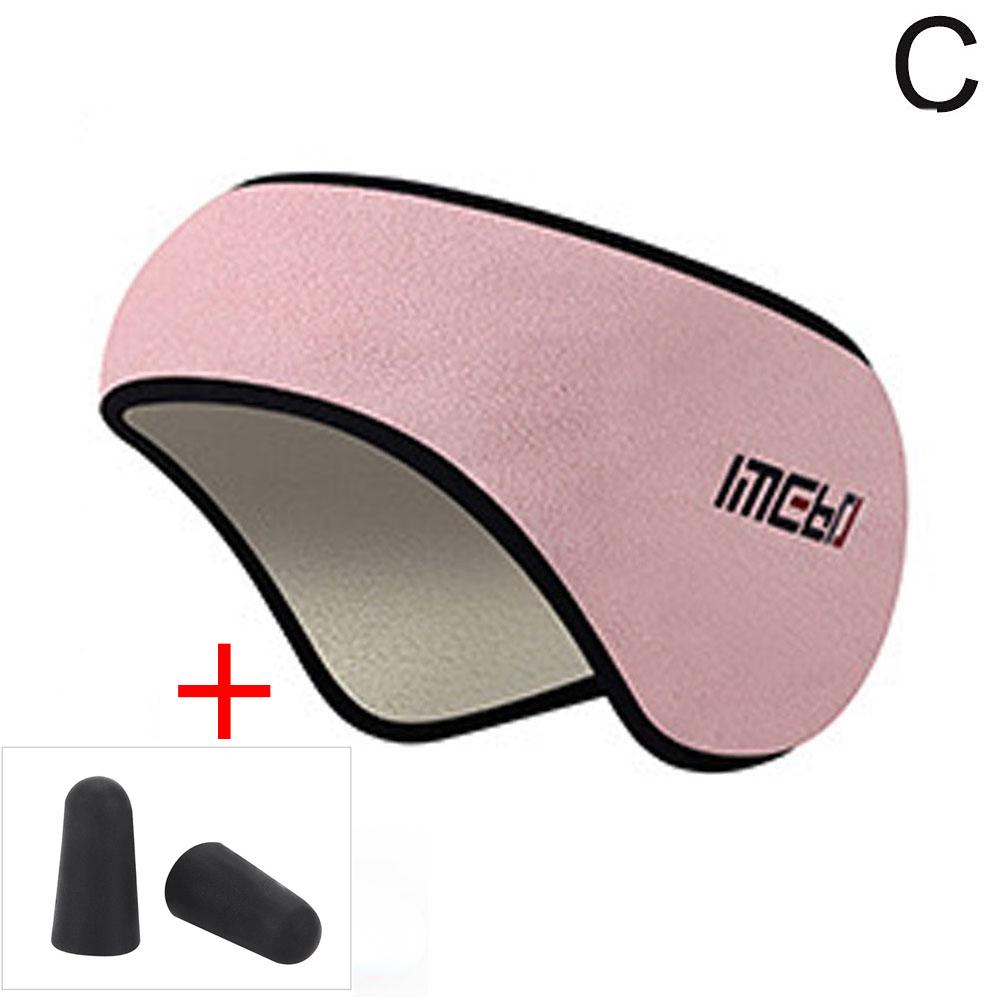 1 Set Earmuff Sleep Mask Plush Sleeping Mask Eyemuff Eye Cover For Women Warm Relax Plush Blindfold Cotton Eyes Bandage