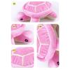 Squeaking Plush Turtles Toy for Dog Chew Stuffed Animal Engagement Teething Toy for Various Breeds Indoor Entertainment