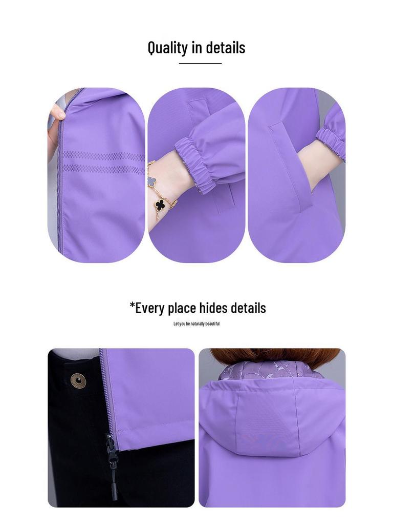 2025 Women's Versatile Double-Sided Spring/Autumn Jacket