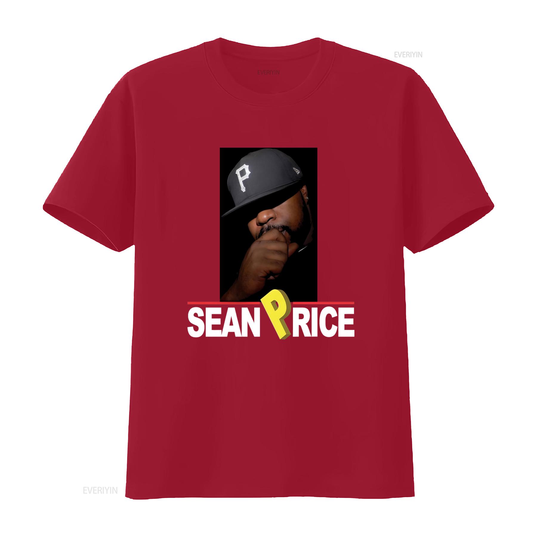 

Sean Price Mens Black T Shirt Size S 5XL Streetwear Hip Hop Style vintage Washed homme designer clothes fashion Casual S