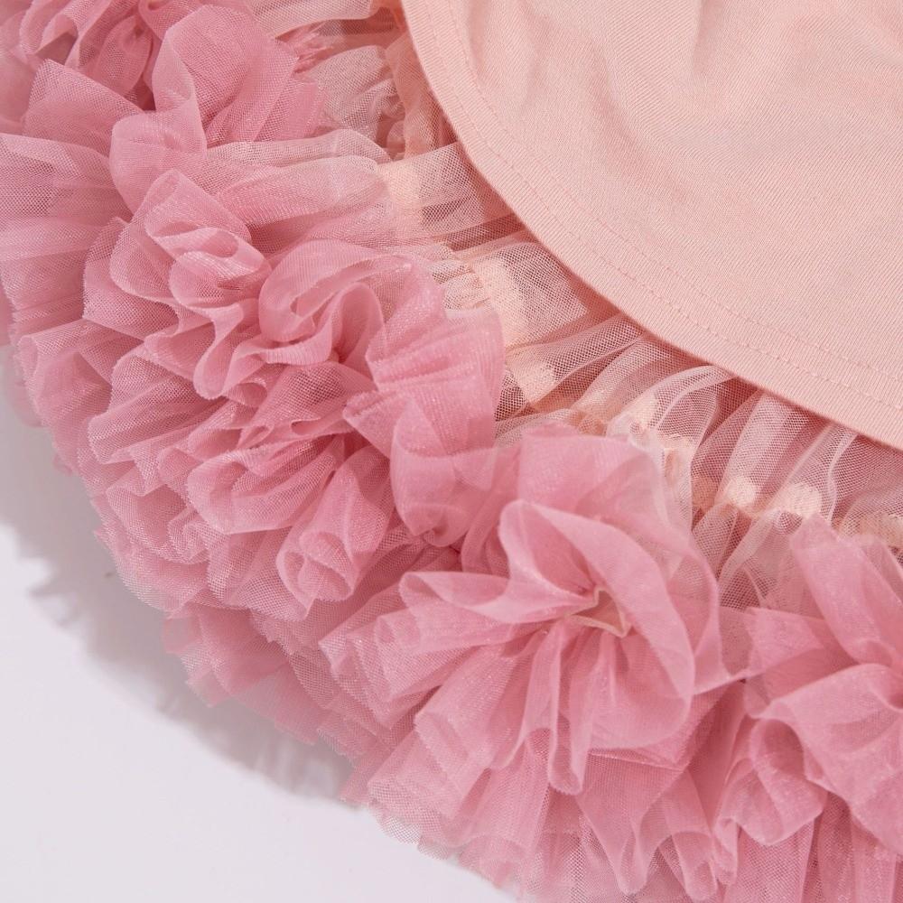 Elastischer Bund Baby-Petticoat Flauschige Lagen Prinzessinnenrock Mädchen Tutu Rock Fotoshooting