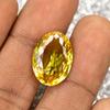 Natural Yellow Sapphire Certified 10.50 Ct Oval Cut Flawless Loose Gemstone