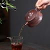 Yixing Purple Clay Teapot Raw Ore, Longyao Warm Wood Burning, Guanshan Teapot, Kung Fu Tea Set, Chinese Teapot 230ml
