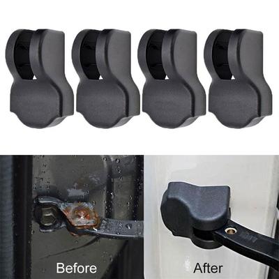4 ks Vodotesný kryt zámku dverí auta Limiting Stopper Cover Case pre Nissan Qashqai j10 j11 x Trail t32 t31 Tiida Juke Sylphy