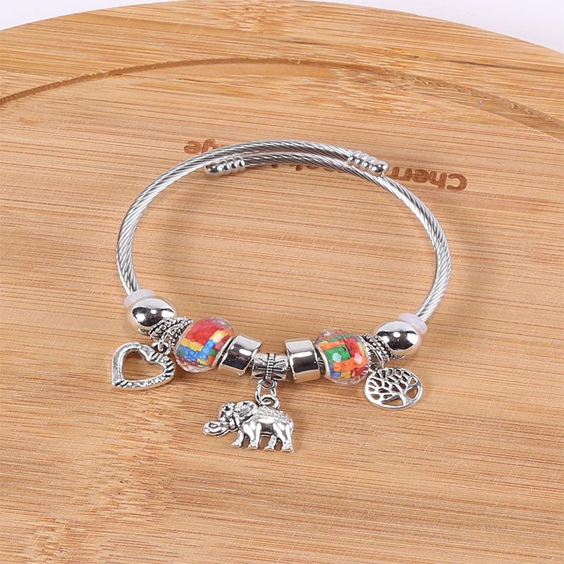 Fashion Multi-Element Rhinestone Beaded DIY Bracelet Jewelry
