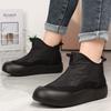 Winter Warm  Women's Chunky Platform Snow Boots Non-Slip Water Resistant Ankle Booties Shoes Comfortable Faux Fur Lining Walking Short Boots for Women