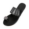Summer women's rhinestone toe flat sandals