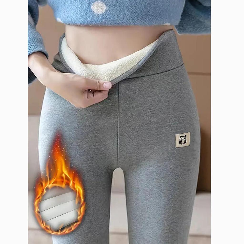 Cozy Plush Yoga & Running Pants: Bestselling Autumn/Winter Lambswool Fitness Leggings