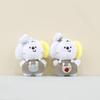 Cartoon Dog Cute Plush Doll Keychain Soft Toy Ideal For Kids Collectors And