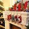 Seasonal Stocking Display Stand Fine Workmanship Stocking Hook Christmas Stocking Holder Metal Fireplace Hanger for Mantel