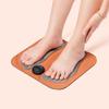 3D Smart Rechargeable Foot Massage Pad EMS Remote 6 Modes 15 Levels Electric Foot Massager Improves Blood Circulation Relax Muscles Slim Legs Unisex