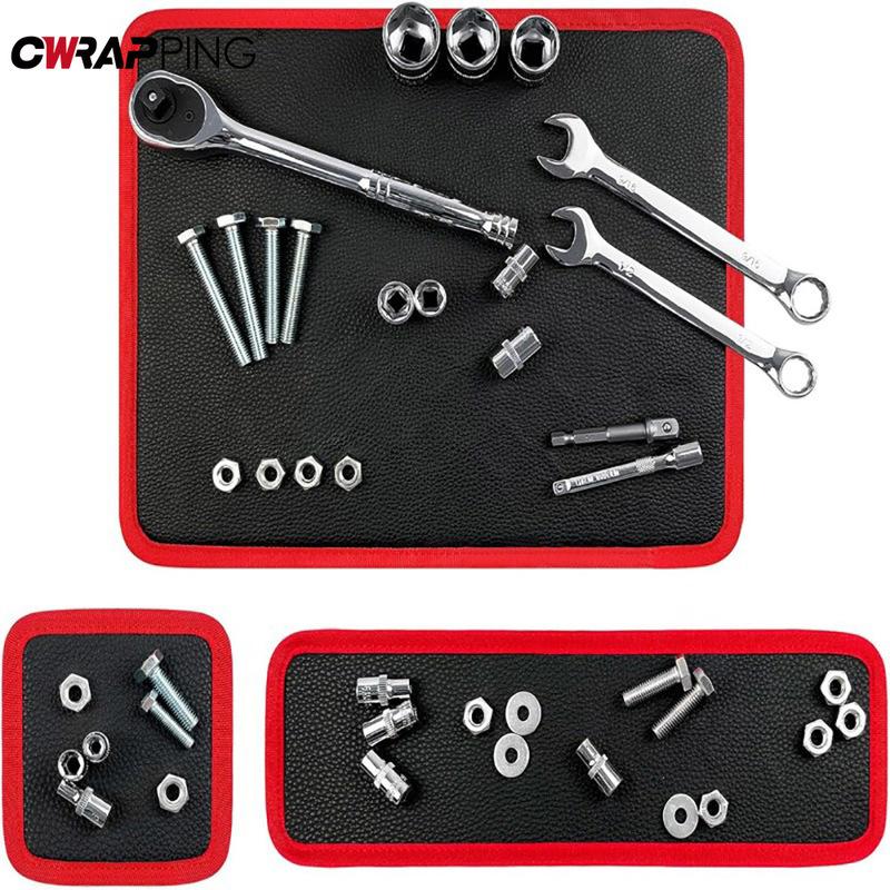 Magnetic Wrench Auxiliary Equipment Screw Tool Pad Flexible Tool Bracket Pad Mechanical Tray Portable Storage Space Accessories