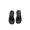 Slippers Outer Wear Women's Summer Platform Sandals Half Slippers Women's Sequins Muffin Bottom One Word Cool Slippers Comfortable and Versatile