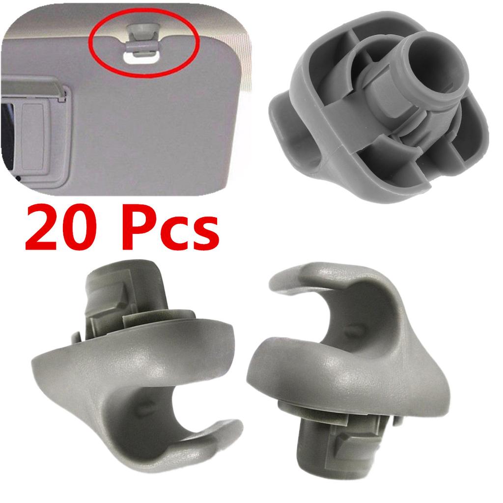 20 BUC Clip Suport Parasolar Gri Transparent Pentru Honda Civic CR-V Pentru Accord Civic Parasolar 88217-S04-003ZA