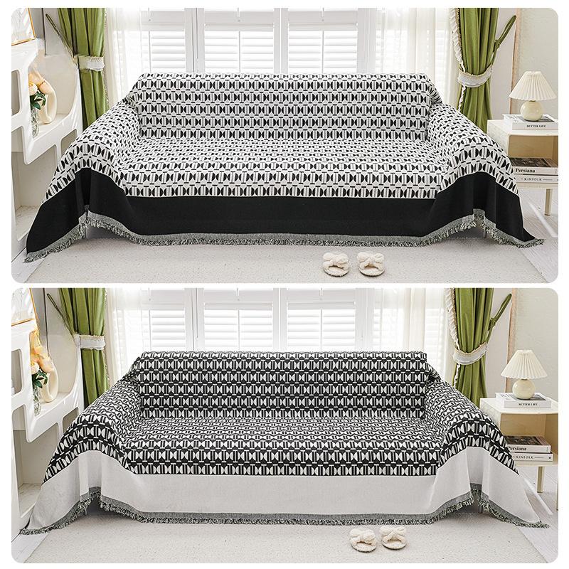 Nordisches hochwertiges Chenille-Sofa-Handtuch Vollbezugstuch Vier Jahreszeiten Universal Rutschfest All-Inclusive Sofaüberwurf Universeller Bezug