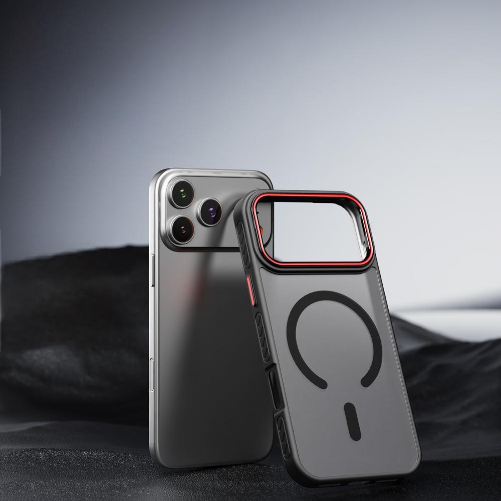 New Frosted Matte Translucent Magnetic Phone Case For 17 17 Air 17Pro 17 Pro Max For Magsafe Wireless Charge Shockproof Cover