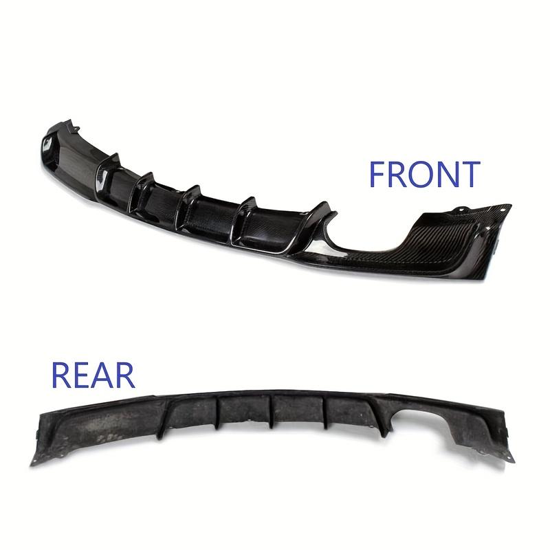 For BMW 3 Series F30 F31 M Sport 2012-2018 Car Style Rear Diffuser Bumper Lip Spoiler Splitter Exterior Body Kit Parts