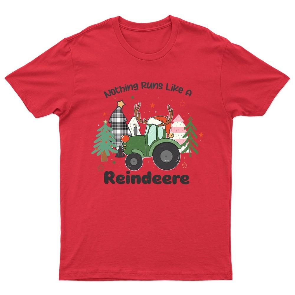 

Nothing Runs Like A TShirt Unisex Gift Forest Retro Seasonal Funny Xmas Santa Unisex T-Shirt XXXXL