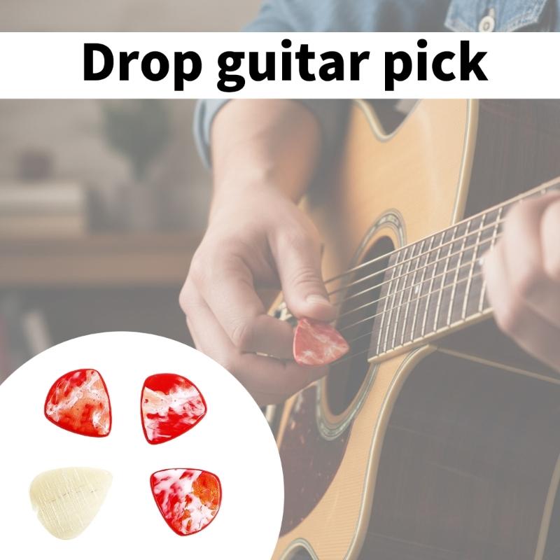 Wear Resistant Resin Guitar Pick Ukulele Plectrums Electric Guitar Pick Nonslip Guitar Pick Guitar Replacement Part