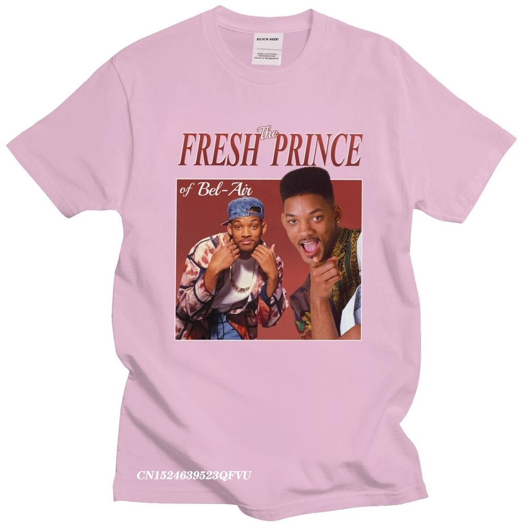 Funny The Fresh Prince Of BelAir Tshirt Men Camisas Men 90s Style Will Smith TV TShirt Carlton Banks Fan Cotton Tee