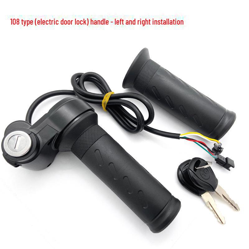 

Компактная ручка управления скоростью электросамоката с водонепроницаемым дросселем и дверным замком